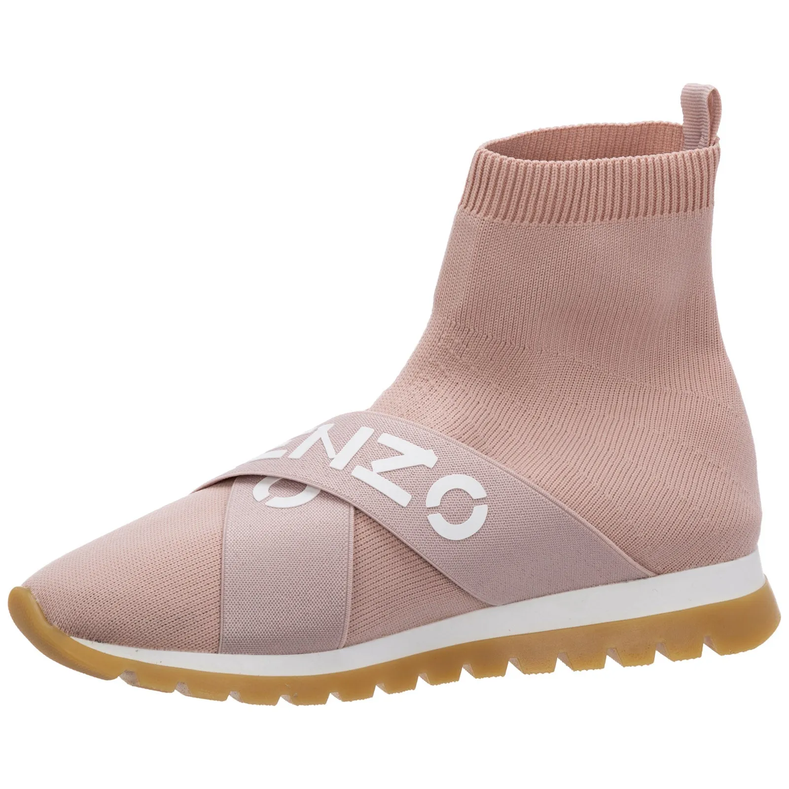 Kenzo Kids Flyknit Logo Strap Sneakers