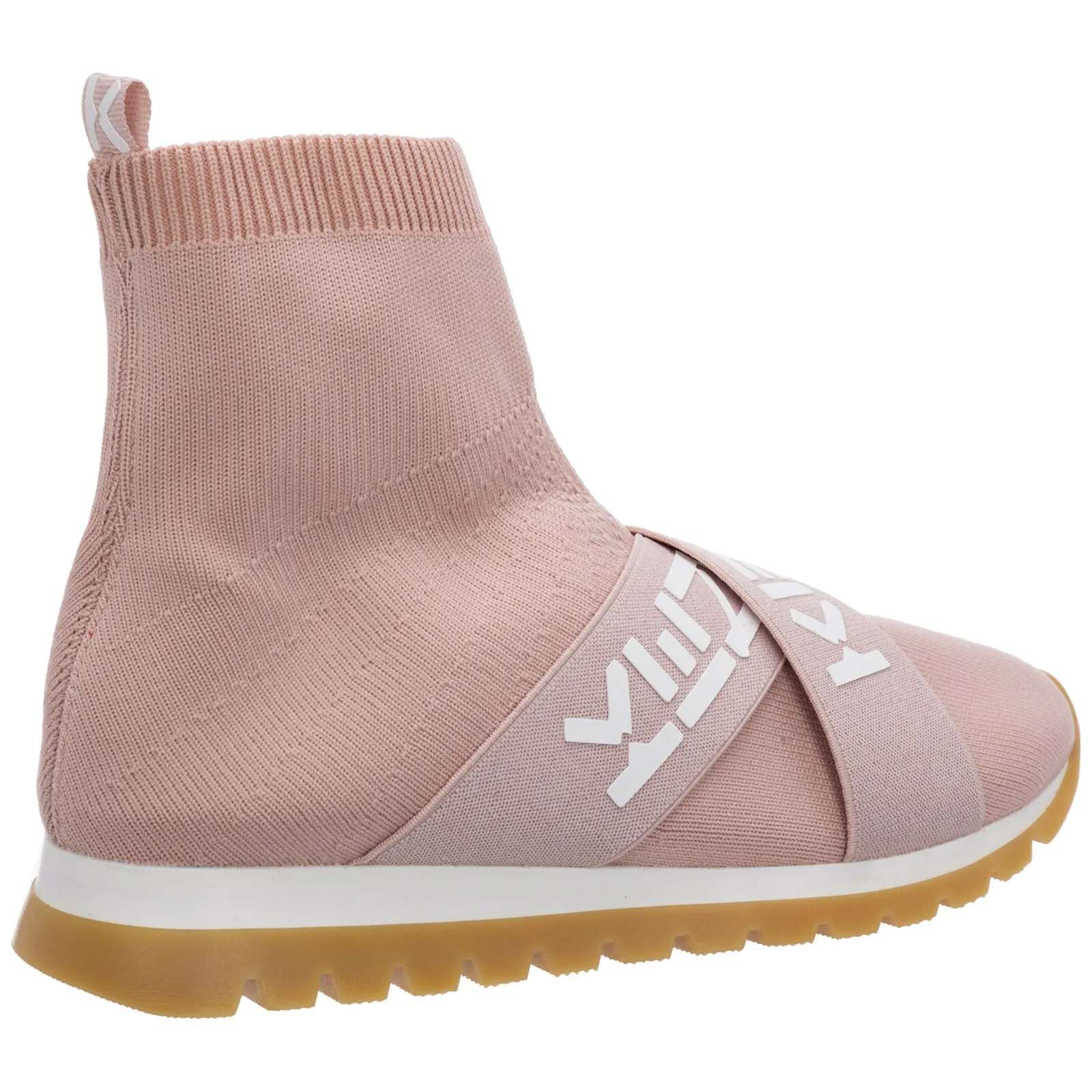 Kenzo Kids Flyknit Logo Strap Sneakers