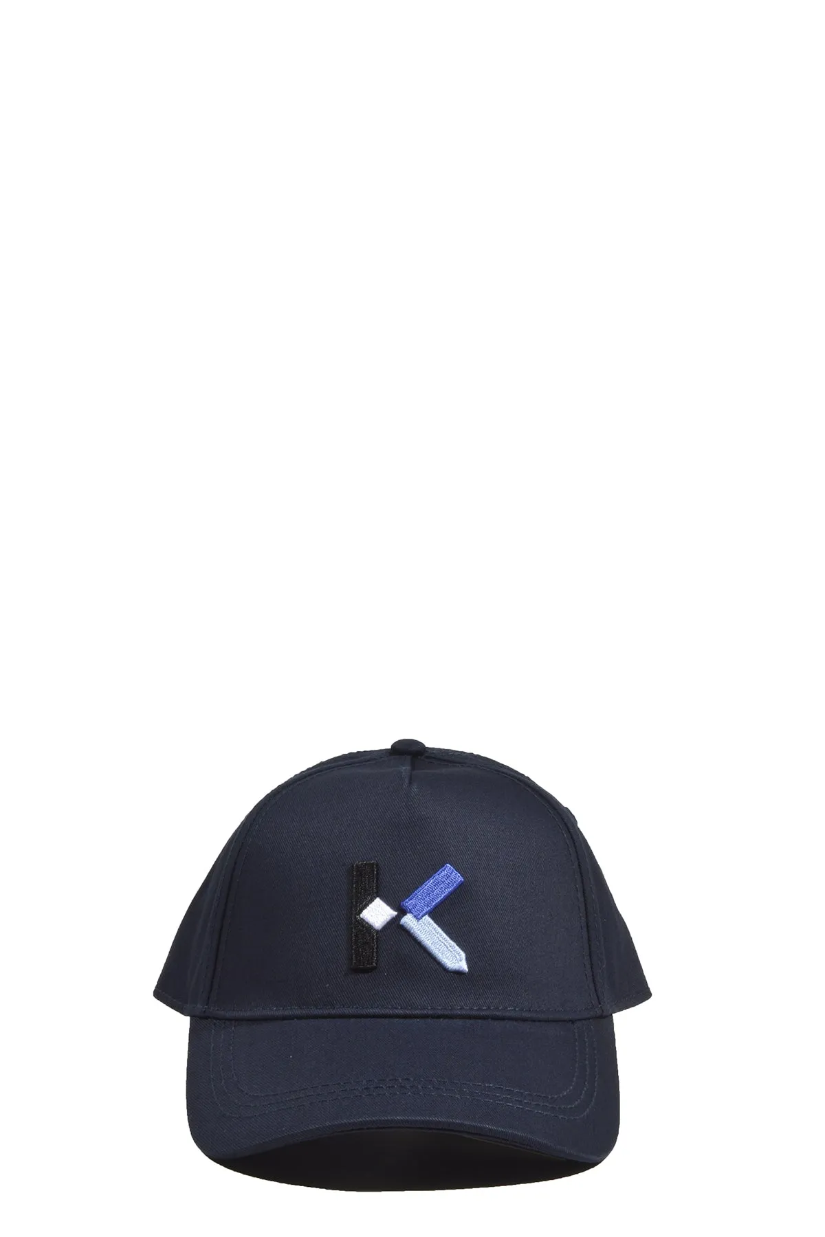 Kenzo Kids Logo Embroidered Baseball Cap