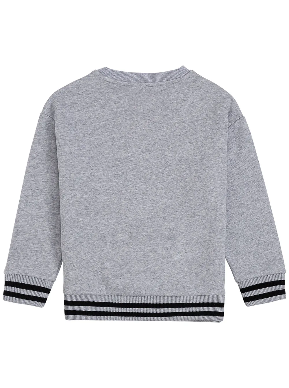 Kenzo Kids Logo Embroidered Crewneck Sweatshirt