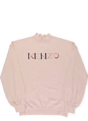 Kenzo Kids Logo Embroidered Jumper