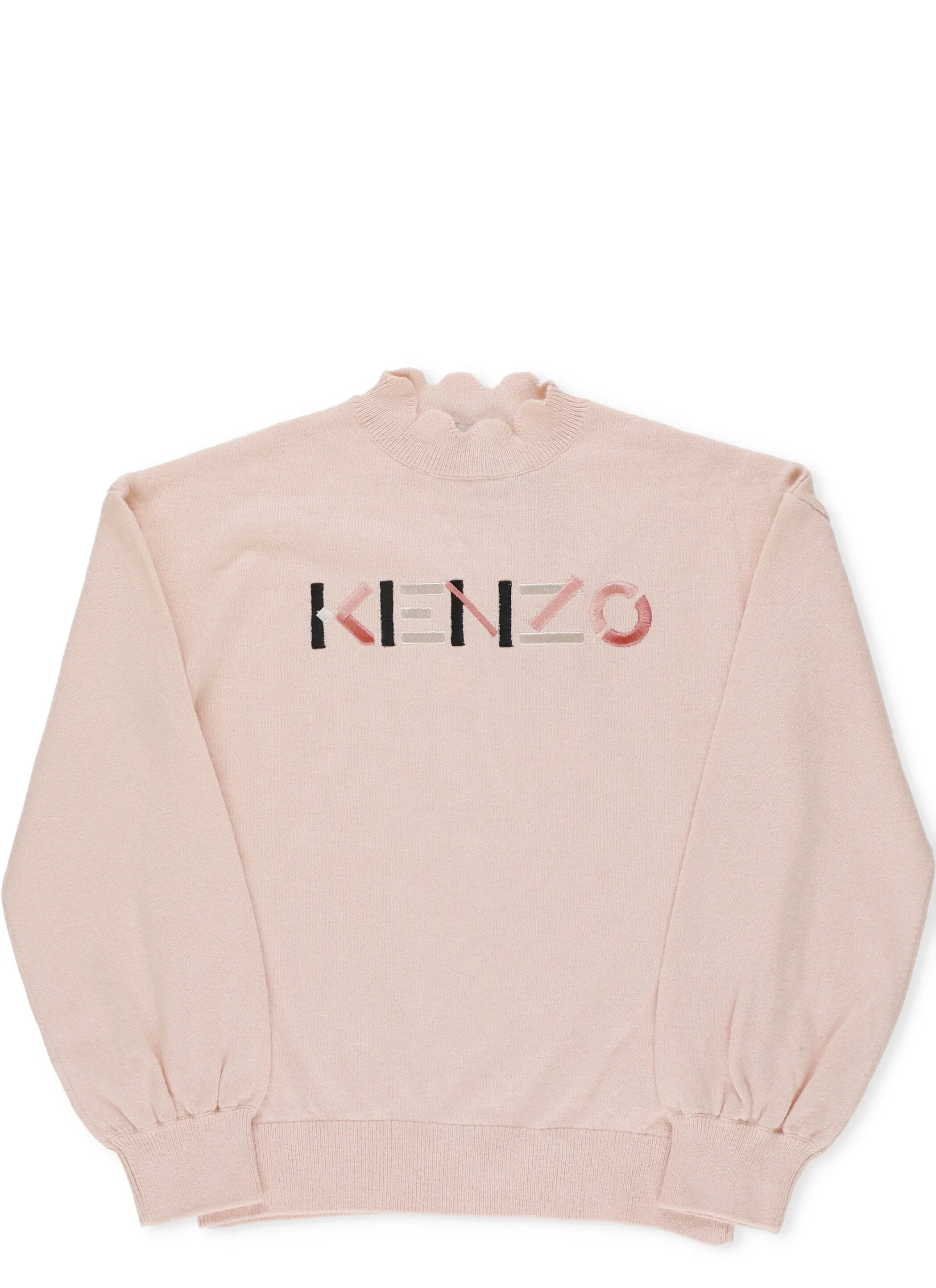 Kenzo Kids Logo Embroidered Jumper