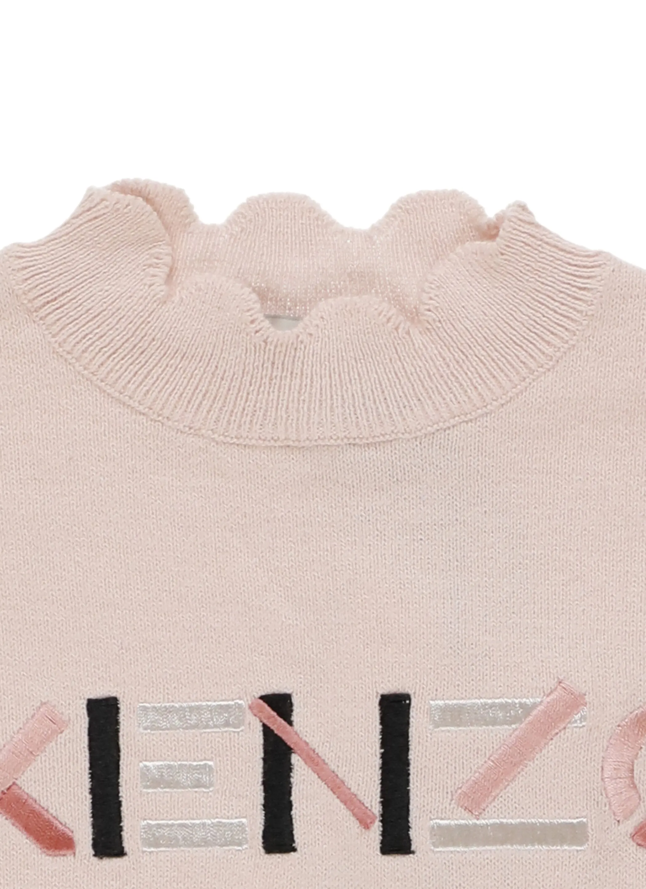 Kenzo Kids Logo Embroidered Jumper