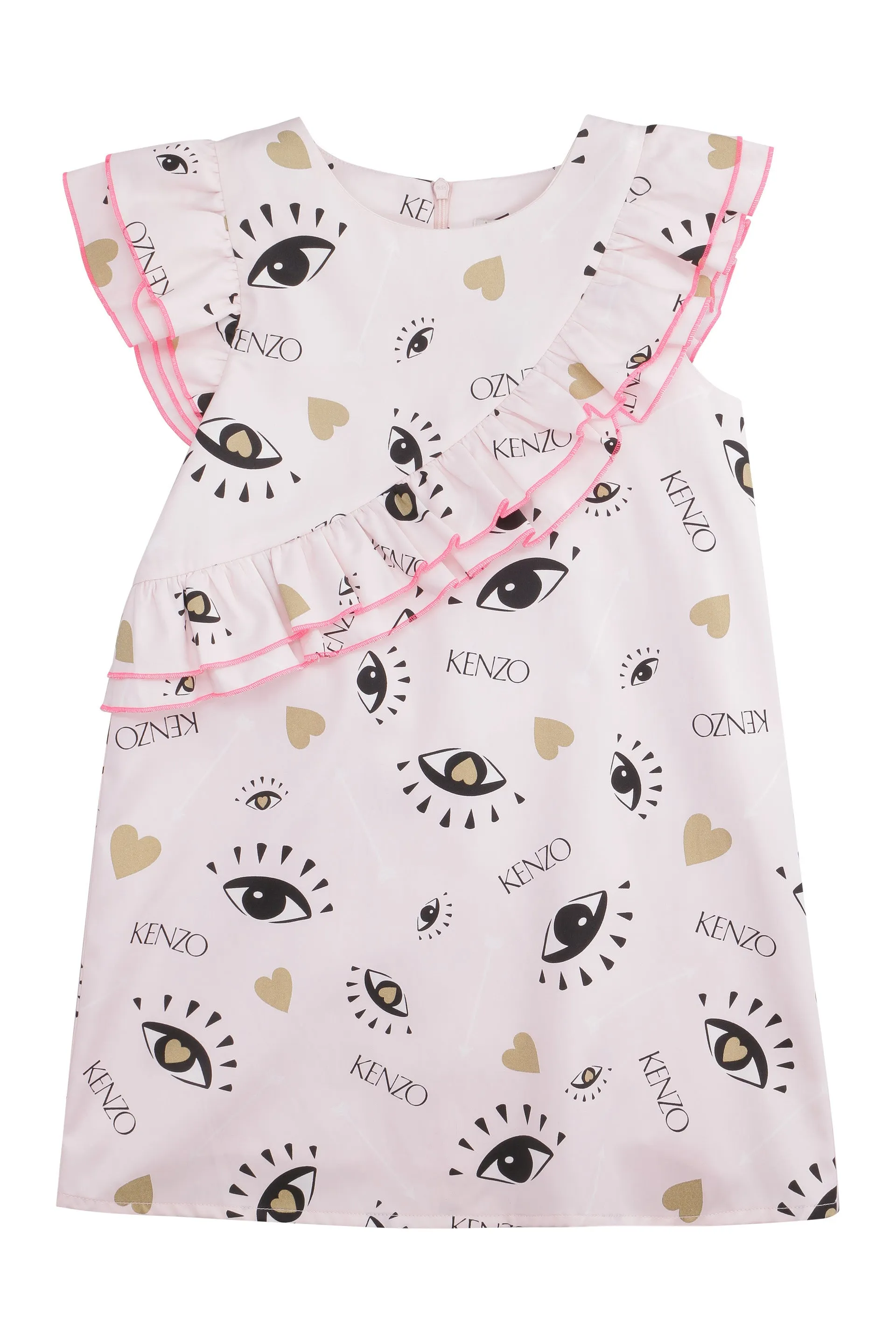 Kenzo Kids Logo Print Dress