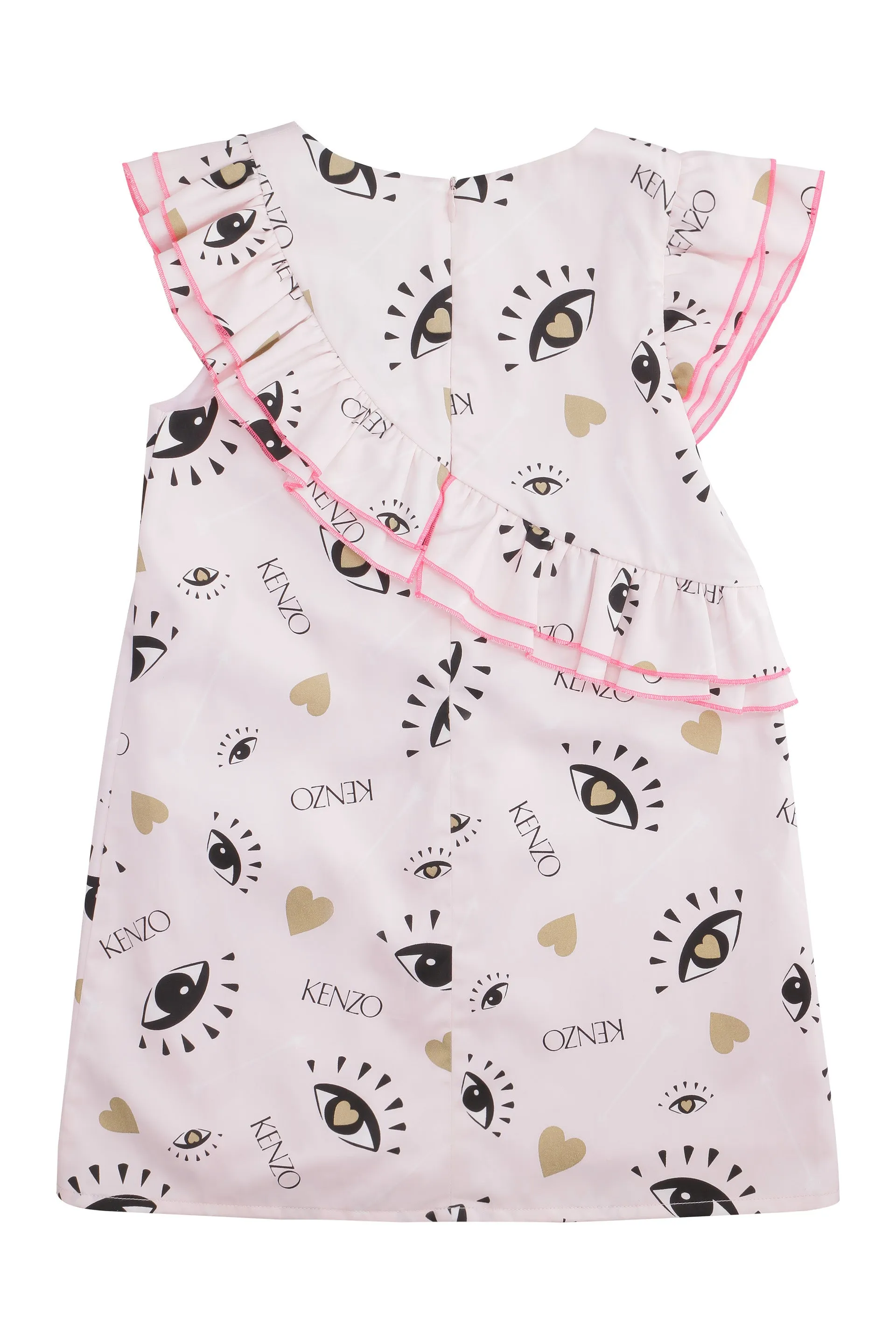 Kenzo Kids Logo Print Dress
