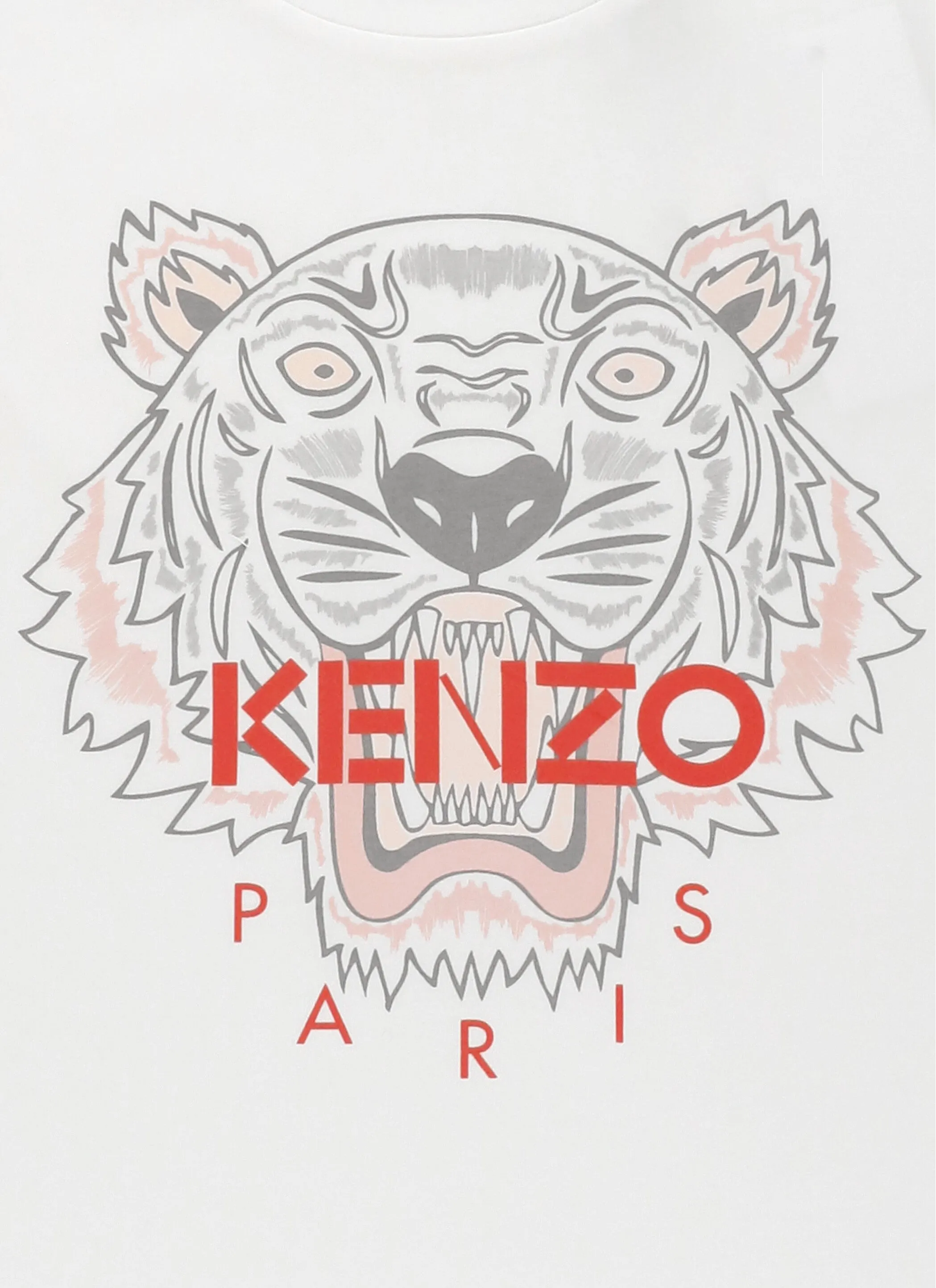 Kenzo Kids Logo Printed Crewneck T-Shirt