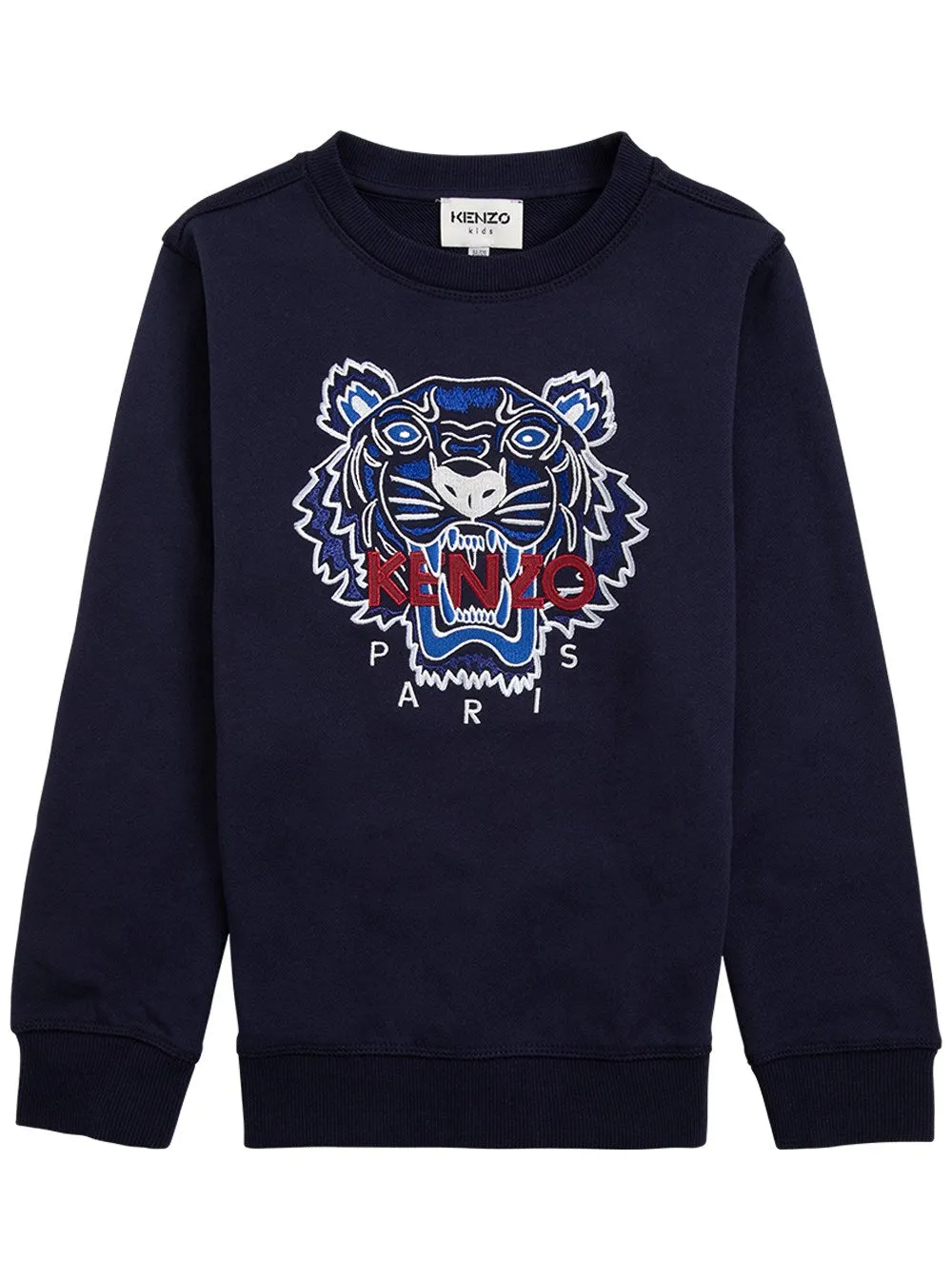 Kenzo Kids Tiger Embroidered Sweatshirt