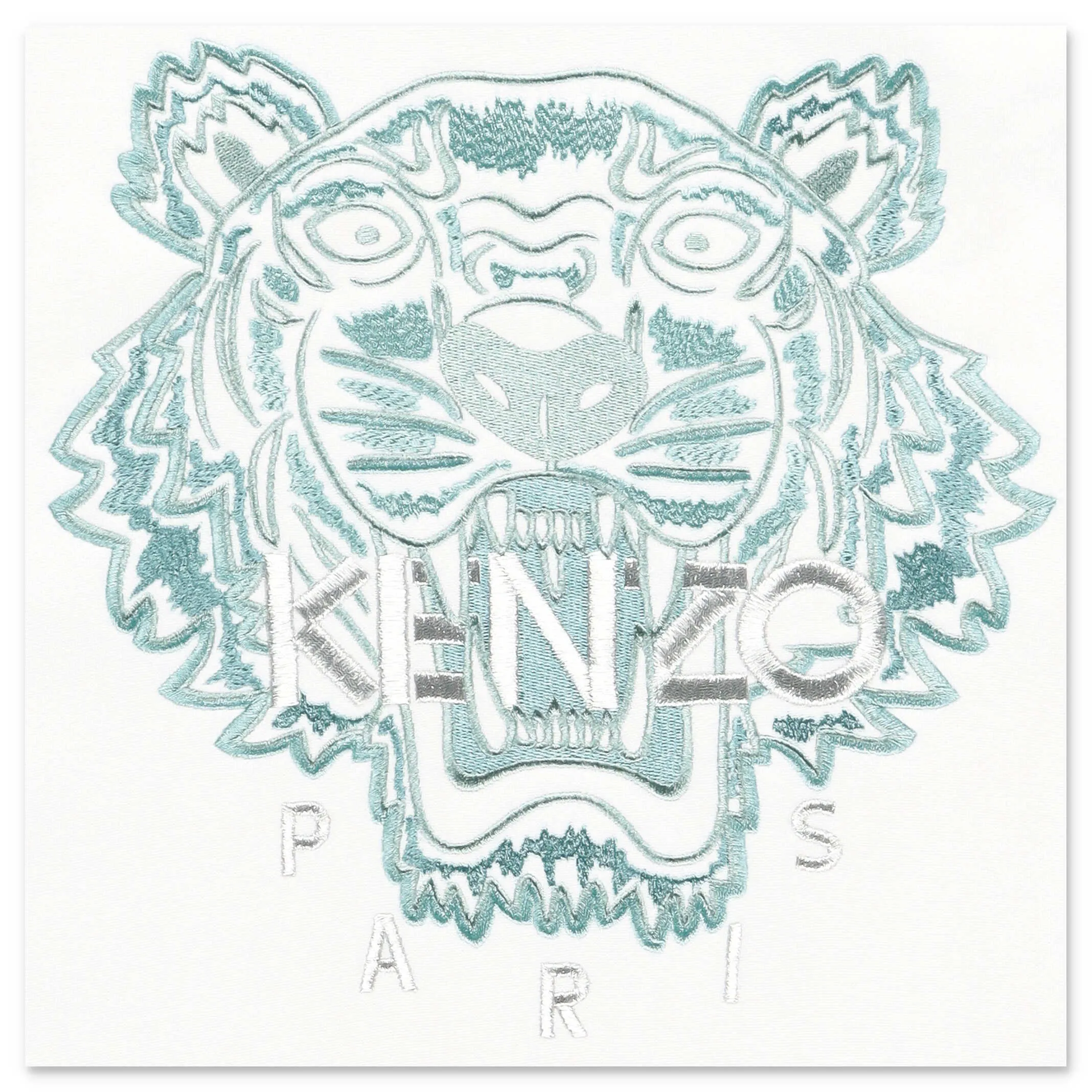 Kenzo Kids Tiger Embroidered T-Shirt Dress
