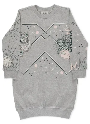 Kenzo Kids Tiger Printed Dress