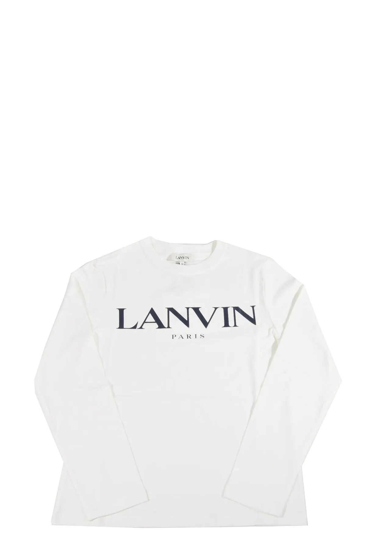 Lanvin Enfant Logo Printed Long Sleeve T-Shirt