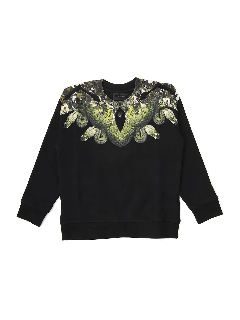 Marcelo Burlon County Of Milan Kids Snake Printed Sweatshirt