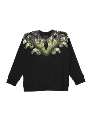 Marcelo Burlon County Of Milan Kids Snake Printed Sweatshirt