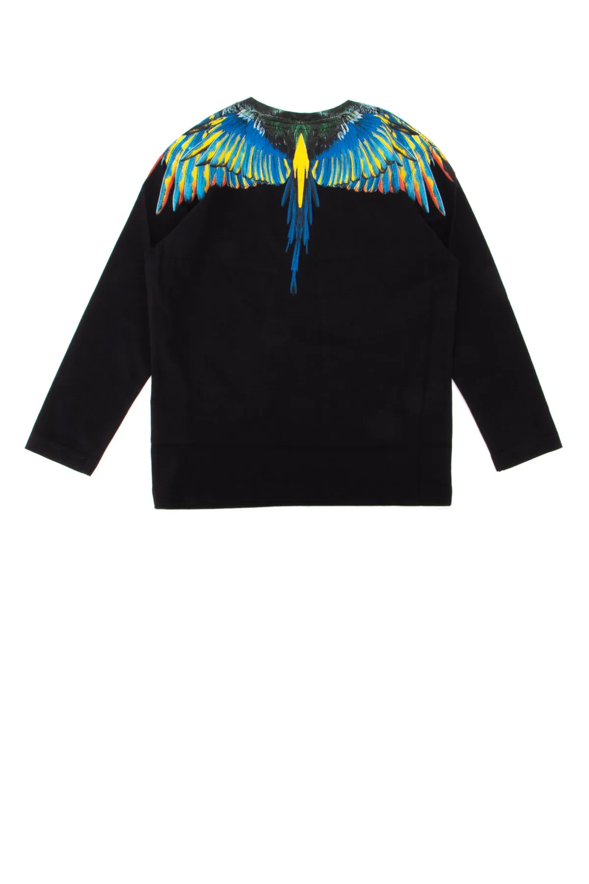 Marcelo Burlon County Of Milan Kids Wings Printed Long Sleeve T-Shirt