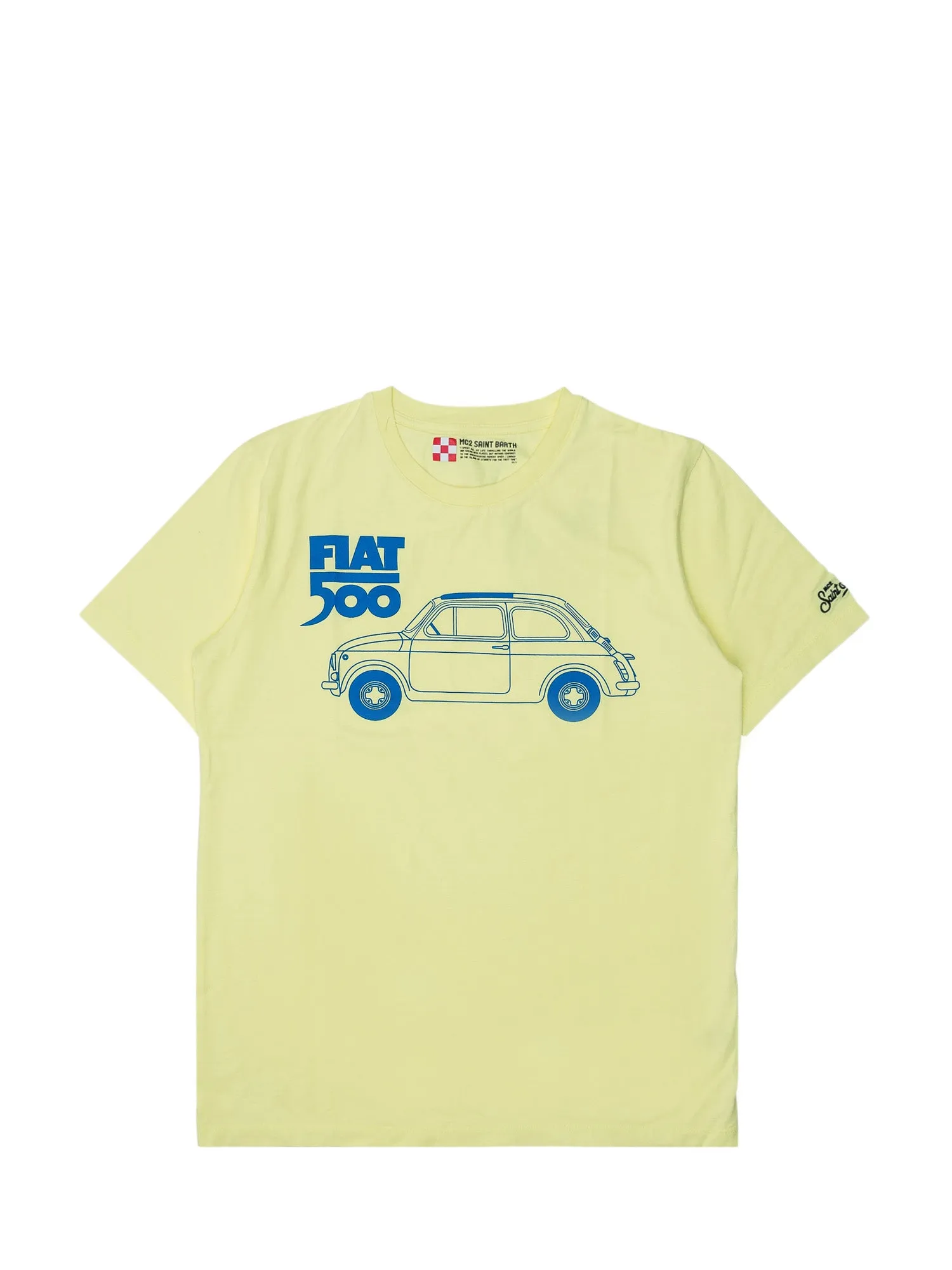 Mc2 Saint Barth Kids Car Printed T-Shirt
