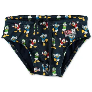 Mc2 Saint Barth Kids Donald Duck Printed Swim Briefs