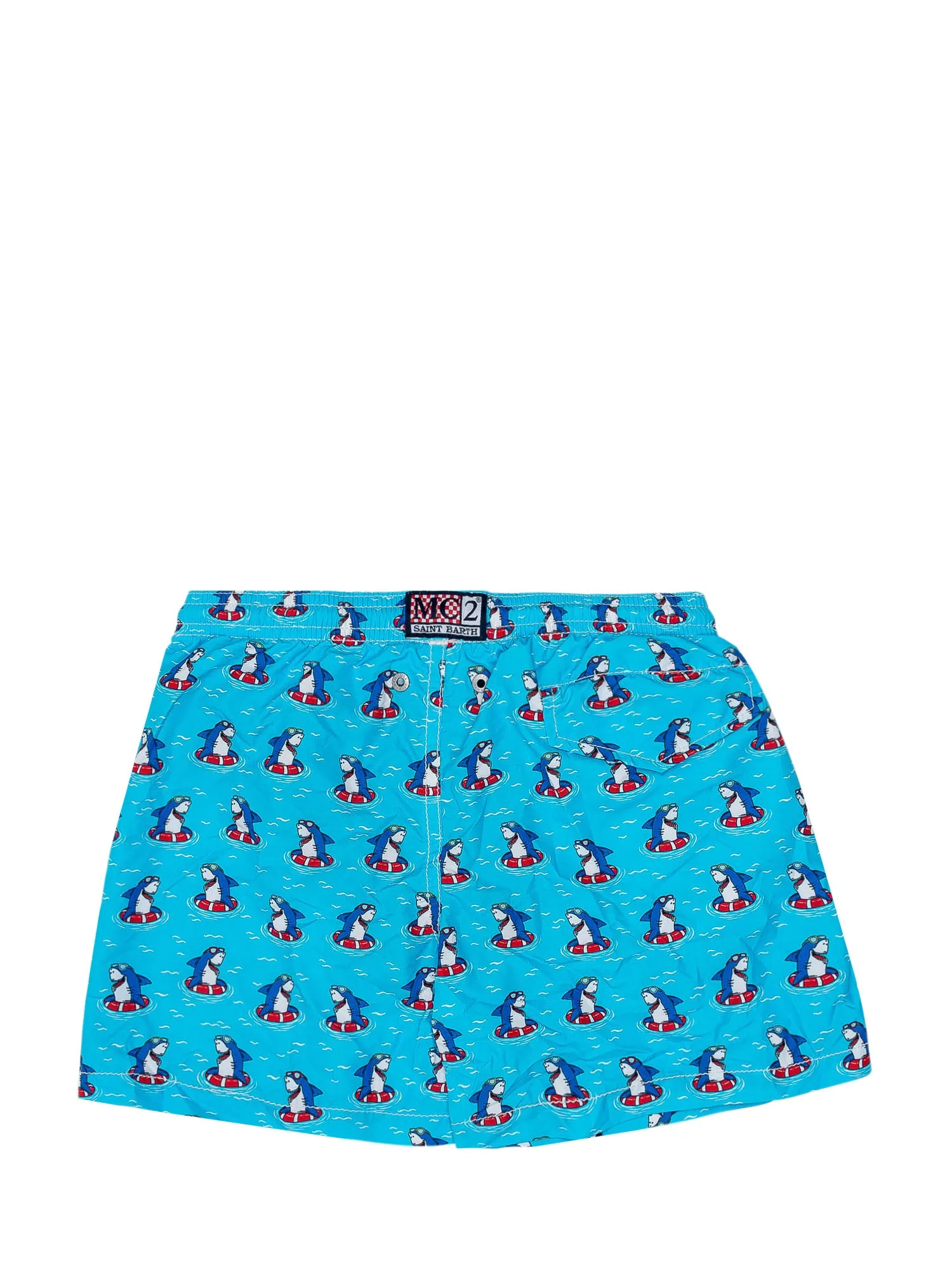 Mc2 Saint Barth Kids Graphic Printed Swim Shorts