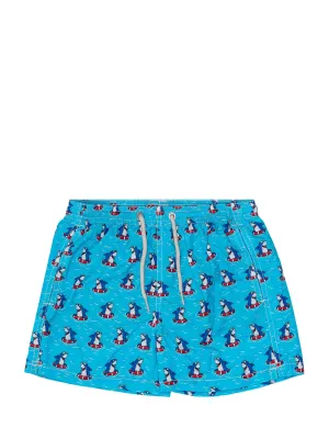 Mc2 Saint Barth Kids Graphic Printed Swim Shorts