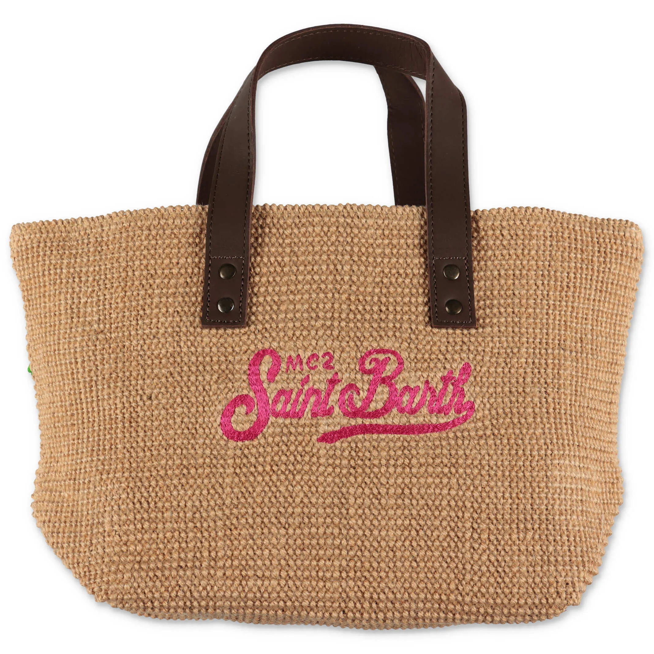 Mc2 Saint Barth Kids Helene Flower Detail Tote Bag
