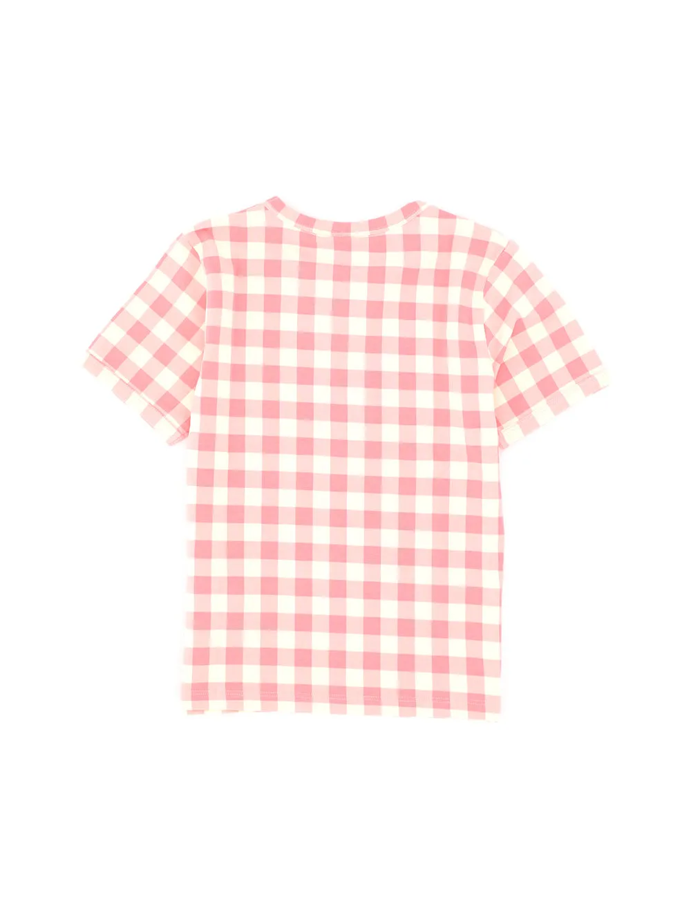 Mini Rodini Gingham Crewneck T-Shirt