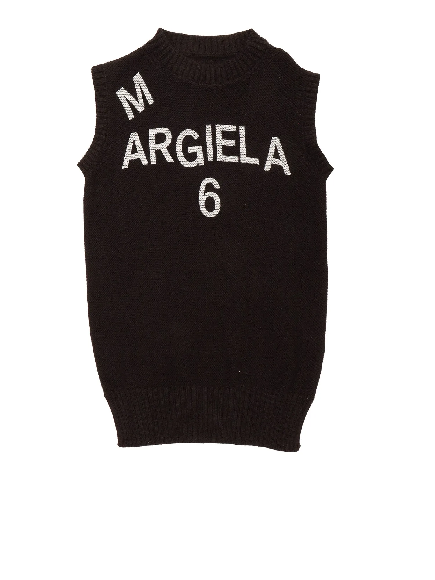 MM6 Maison Margiela Kids Crewneck Sleeveless Dress