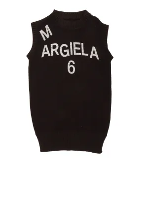 MM6 Maison Margiela Kids Crewneck Sleeveless Dress
