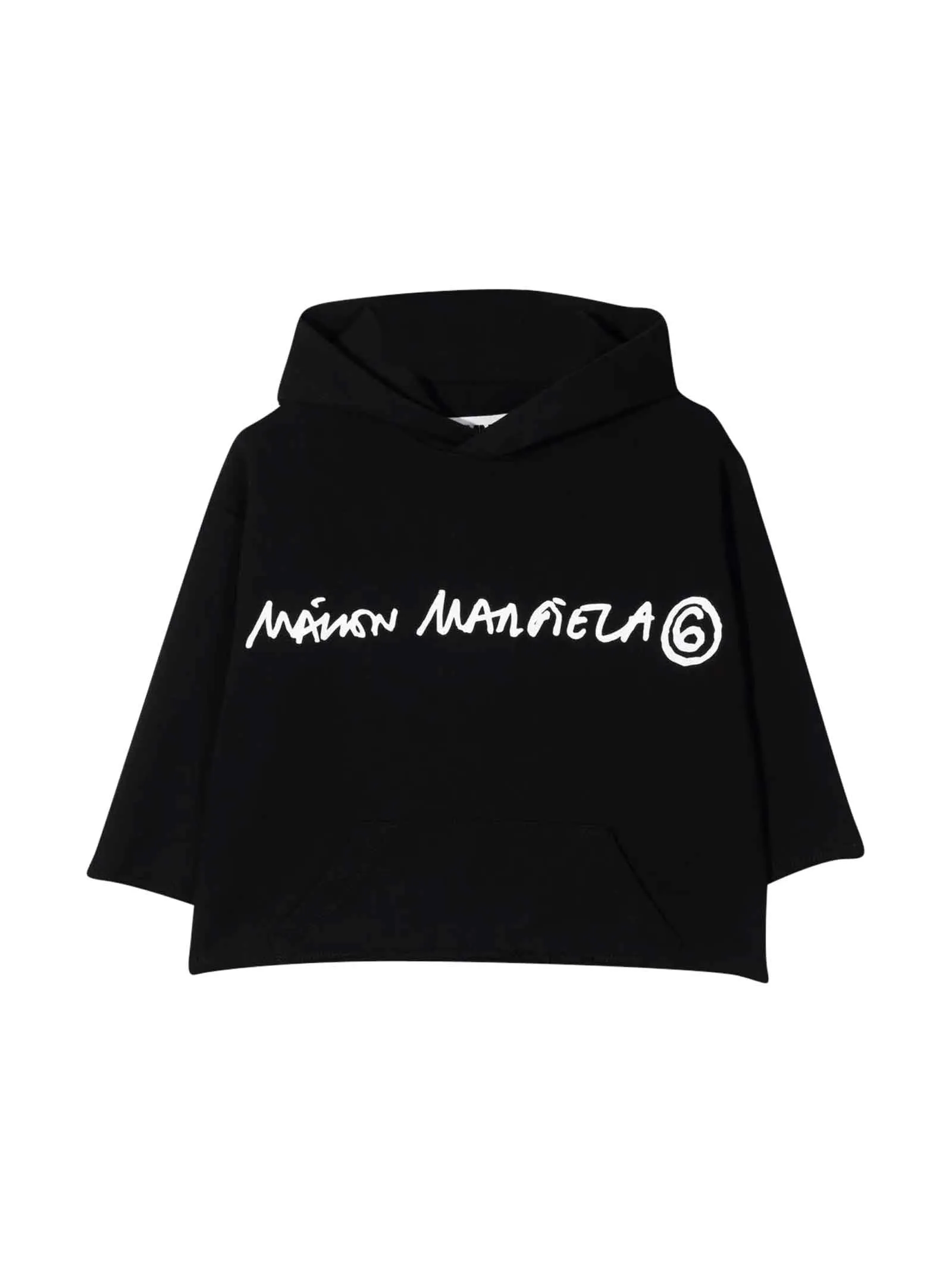MM6 Maison Margiela Kids Logo Printed Hoodie