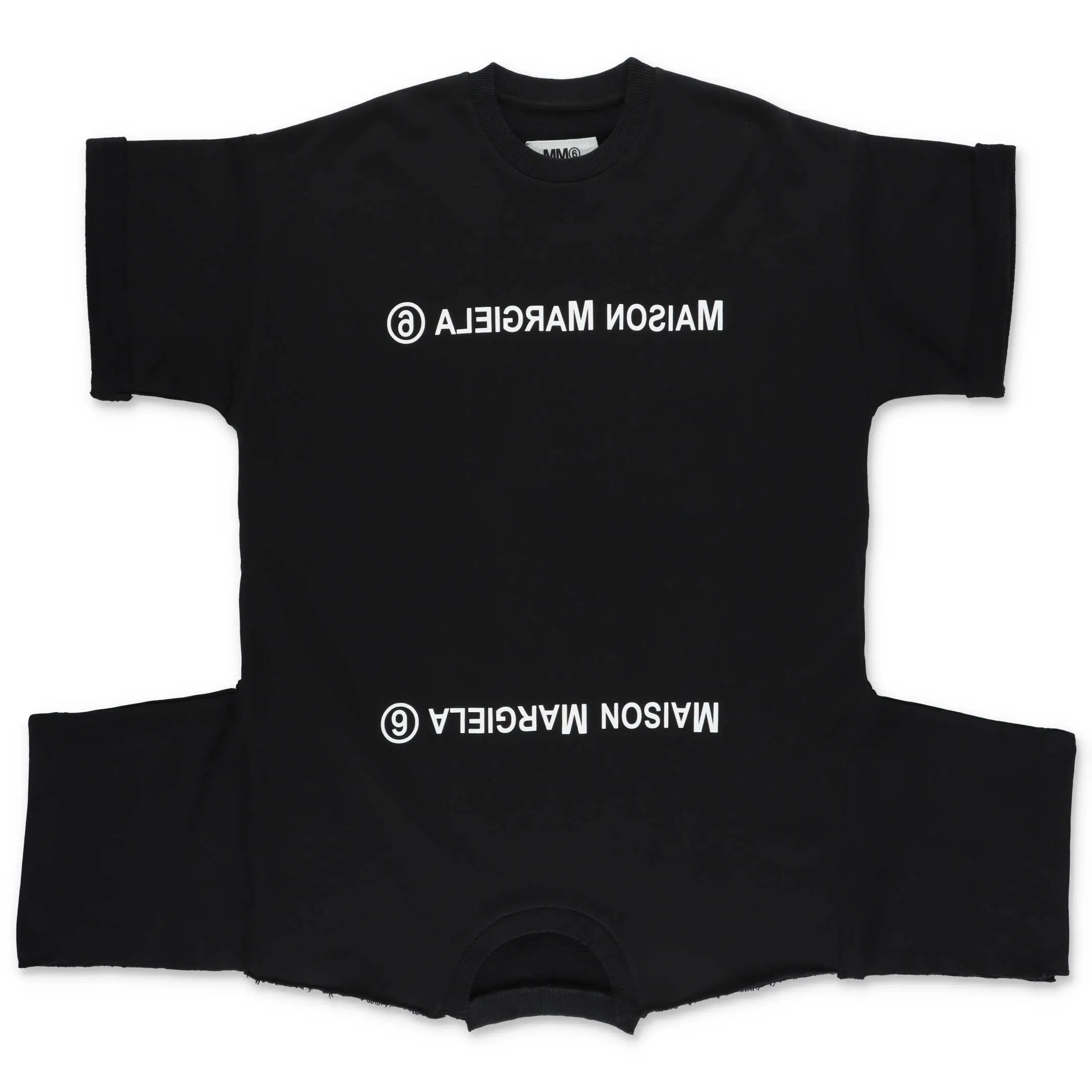 MM6 Maison Margiela Kids Logo Printed T-Shirt Dress