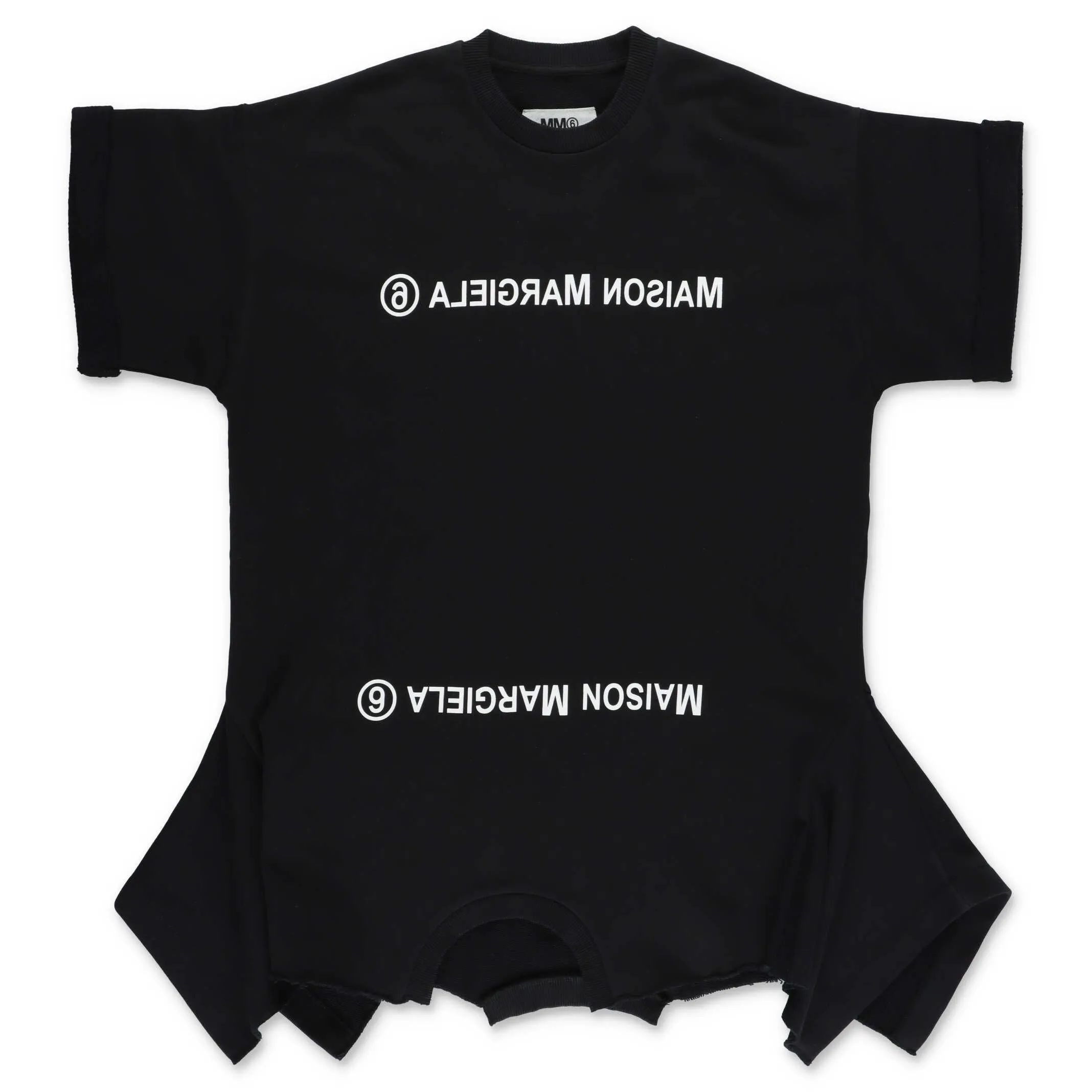 MM6 Maison Margiela Kids Logo Printed T-Shirt Dress
