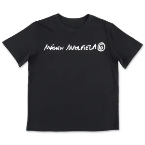 MM6 Maison Margiela Kids Logo Printed T-Shirt