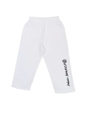 MM6 Maison Margiela Kids Straight Leg Track Pants