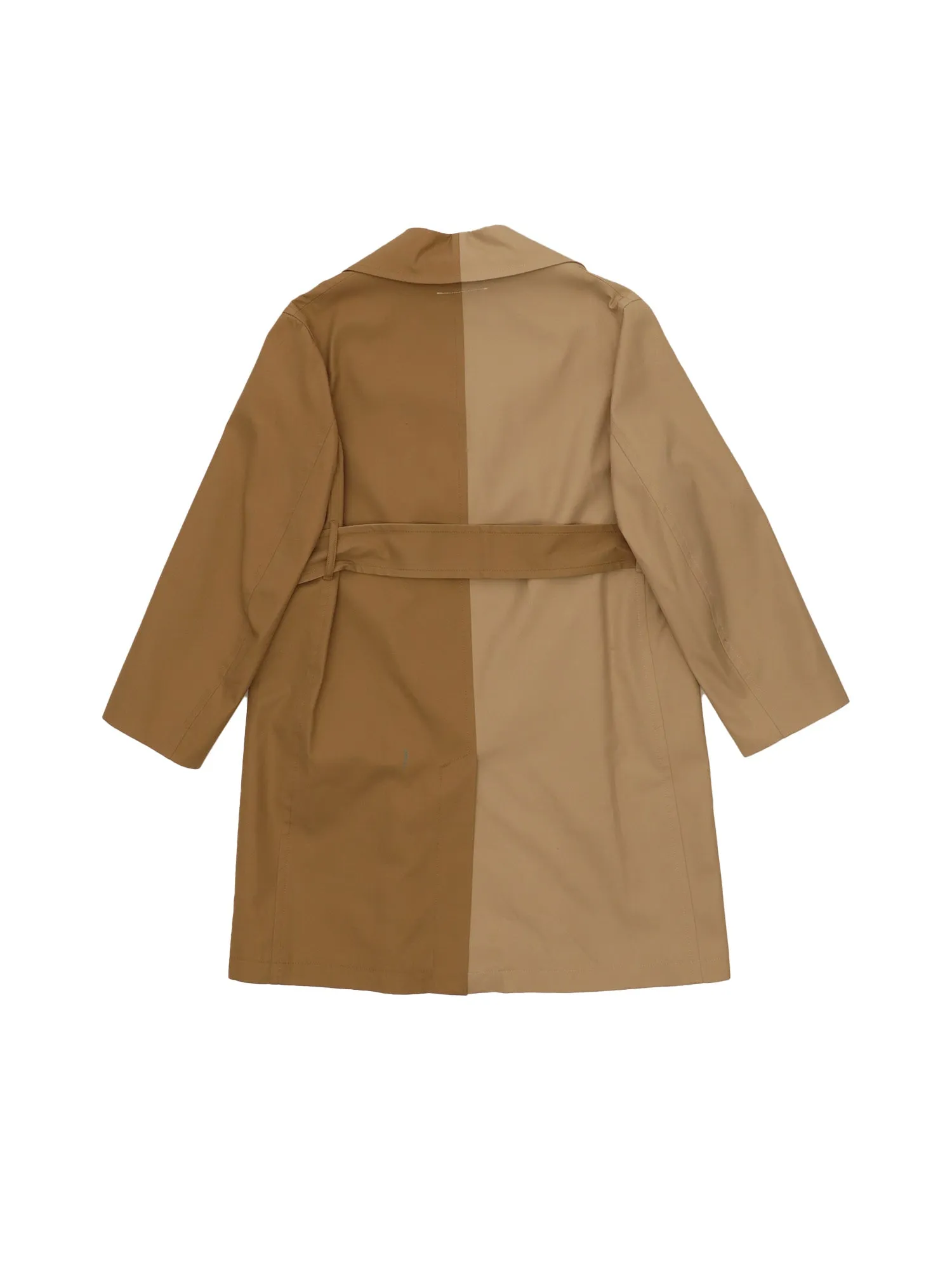 MM6 Maison Margiela Kids Two-Tone Long-Sleeved Jacket