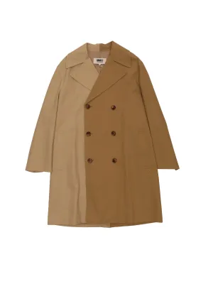 MM6 Maison Margiela Kids Two-Tone Long-Sleeved Jacket