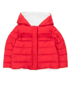 Moncler Enfant Fringed Detail Padded Jacket