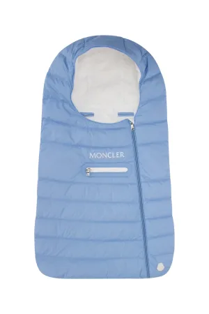 Moncler Enfant Logo Embroidered Padded Sleeping Bag
