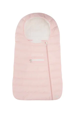 Moncler Enfant Logo Embroidered Padded Sleeping Bag