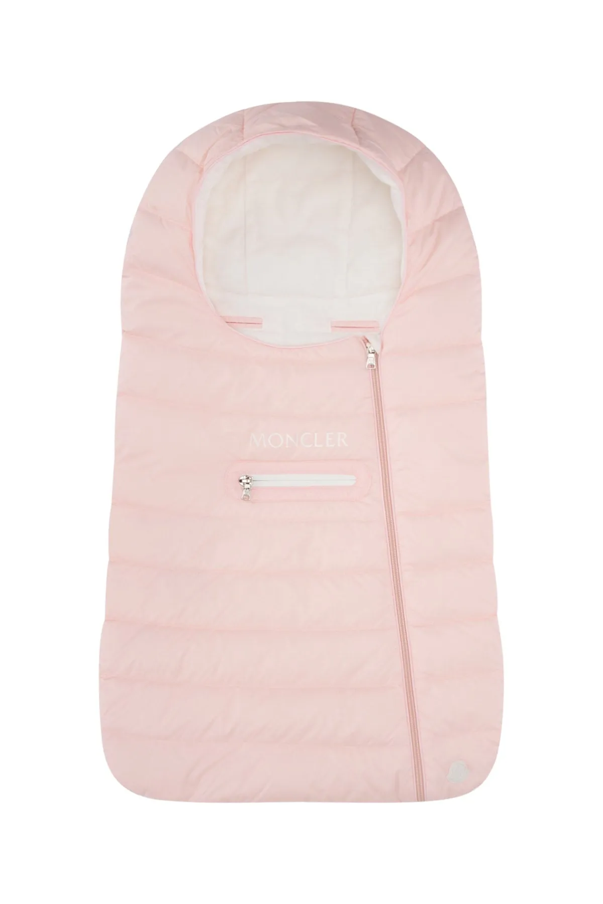 Moncler Enfant Logo Embroidered Padded Sleeping Bag