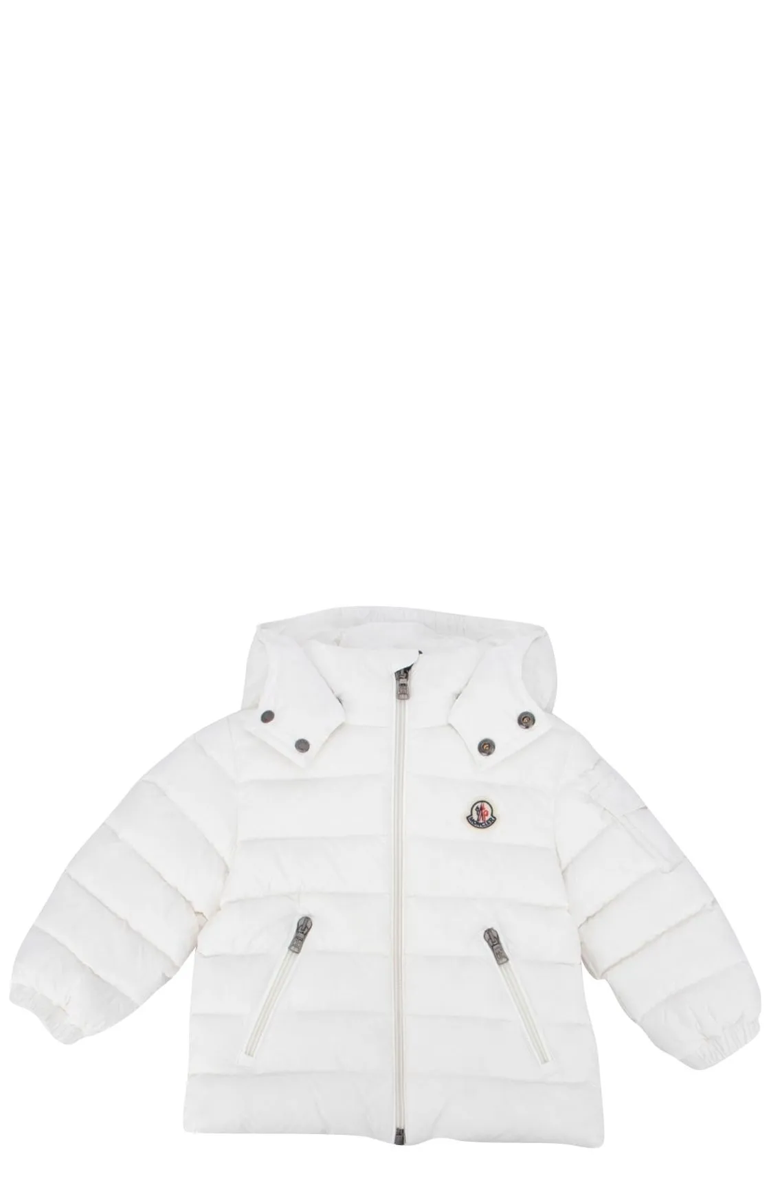 Moncler Enfant Logo Patch Hooded Jacket