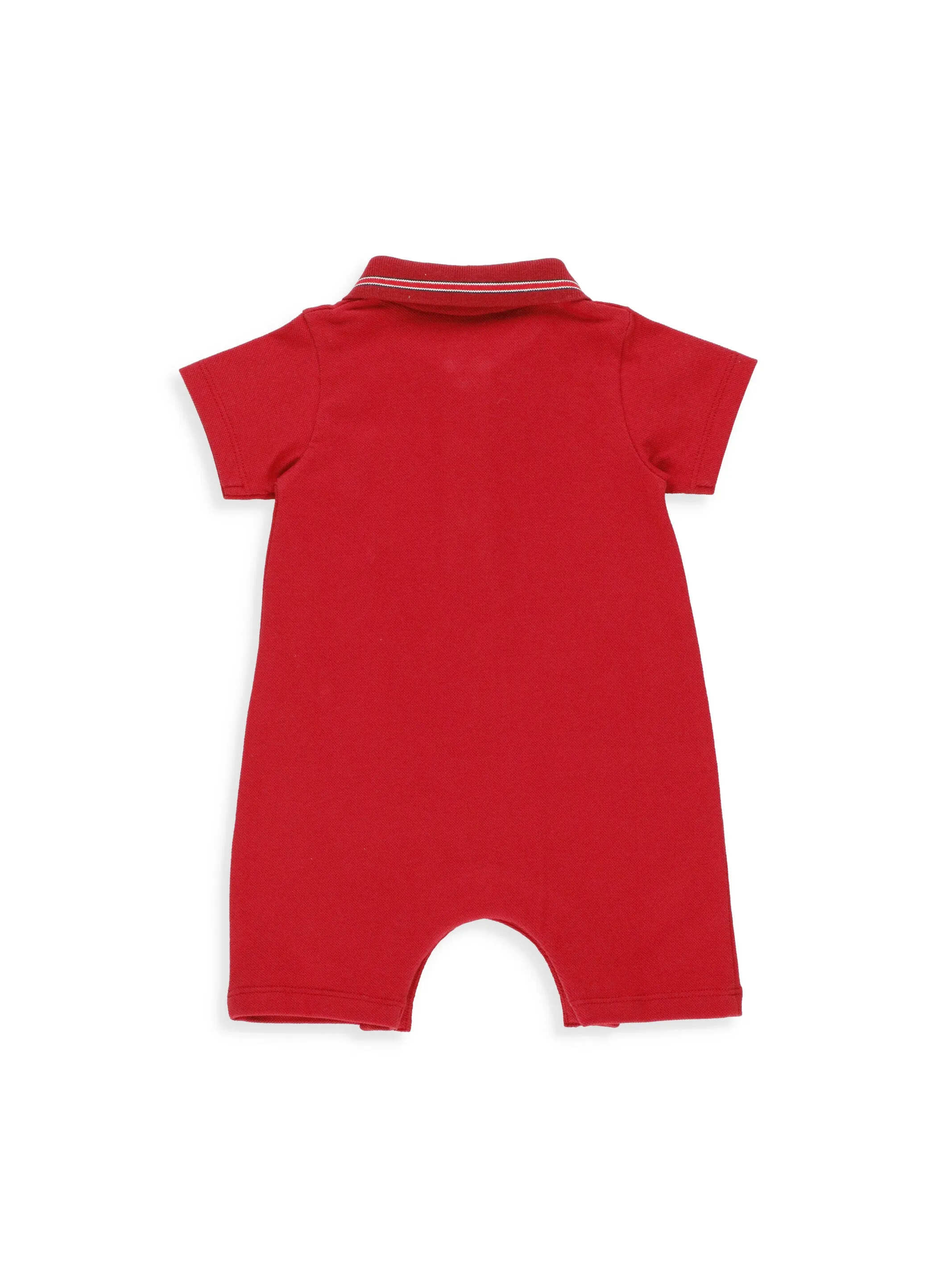Moncler Enfant Logo Patch Polo Shirt Onesies