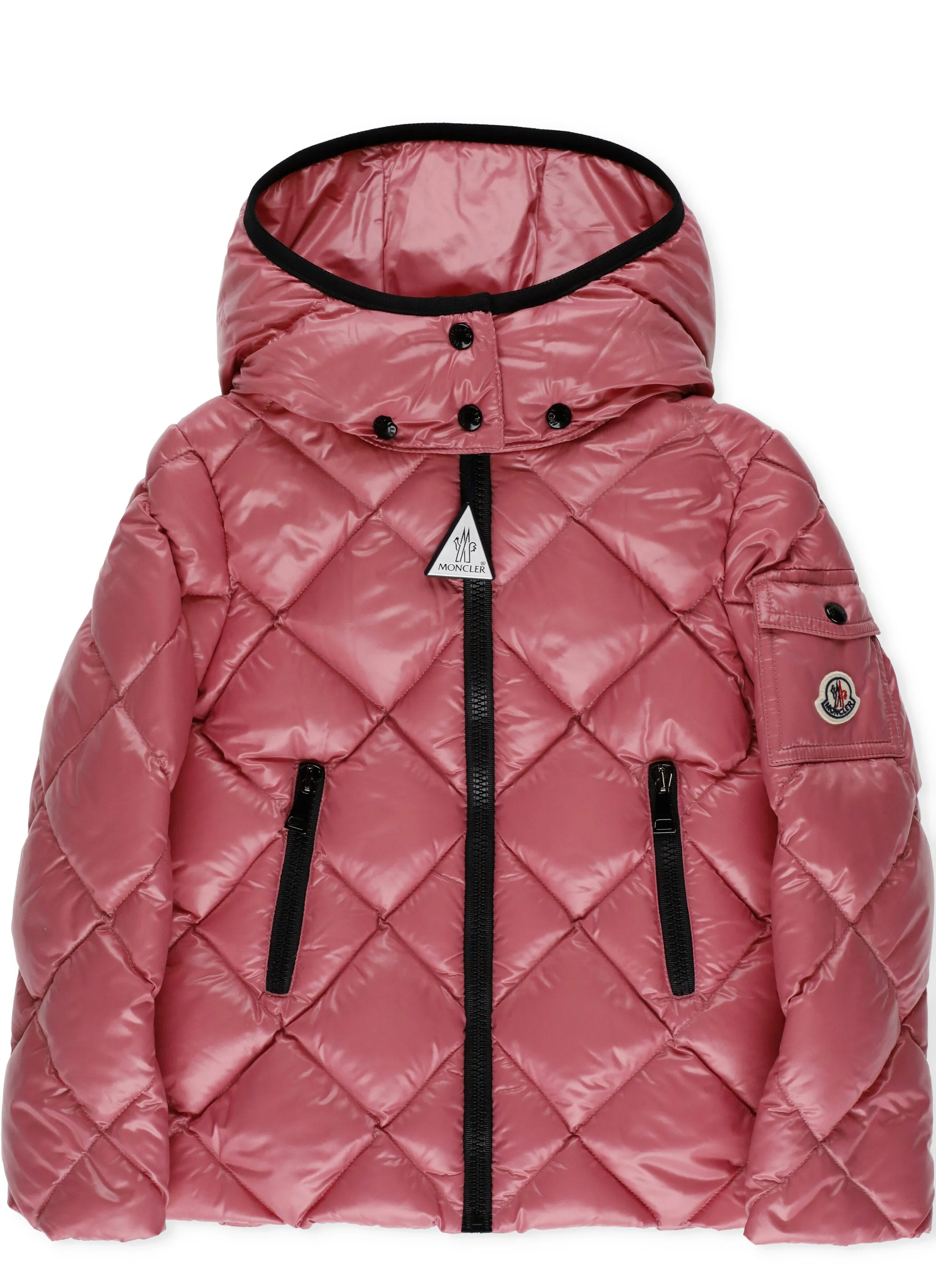 Moncler Enfant Logo Patch Quilted Jacket