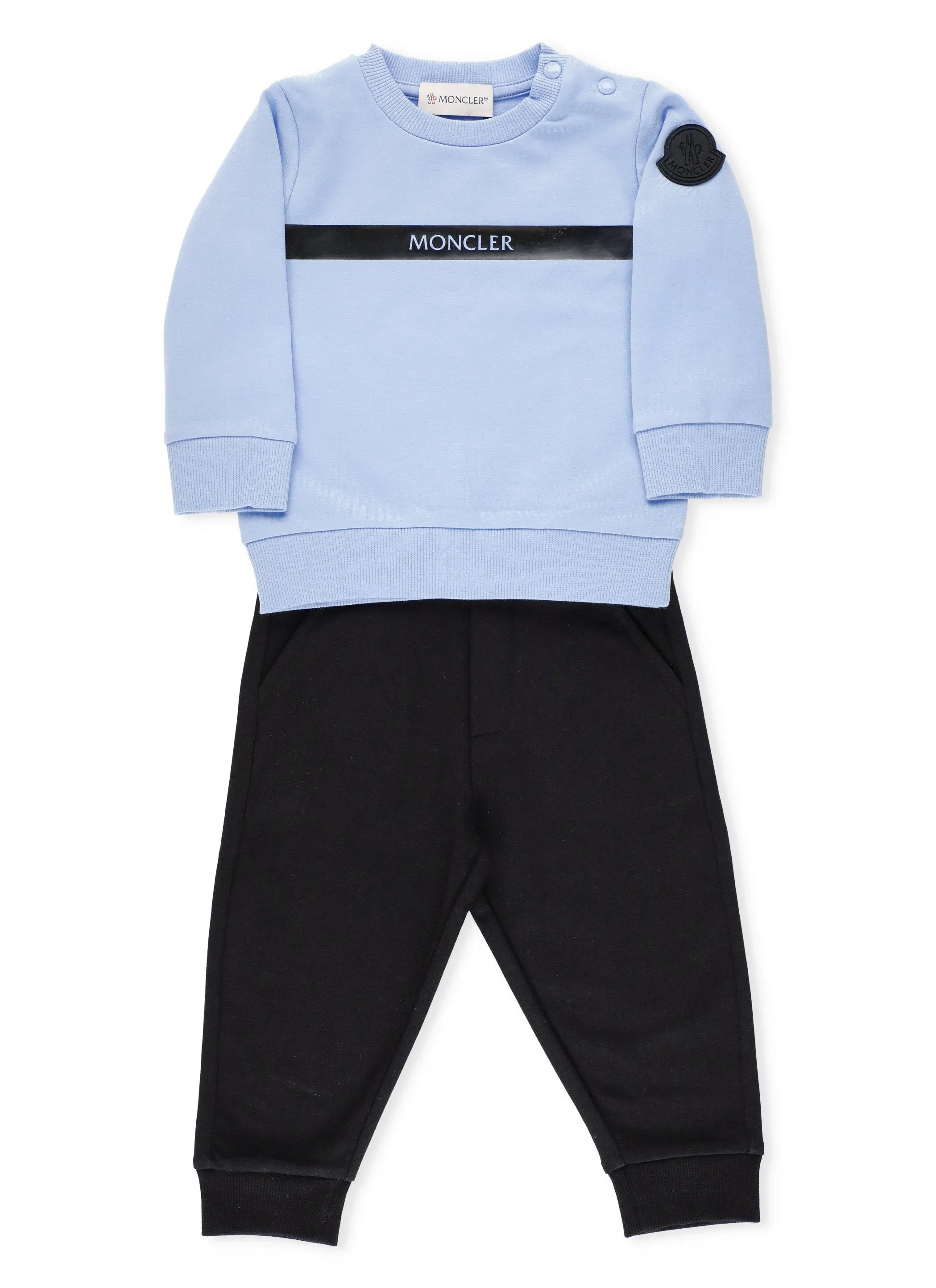 Moncler Enfant Logo Patch Tracksuit Set