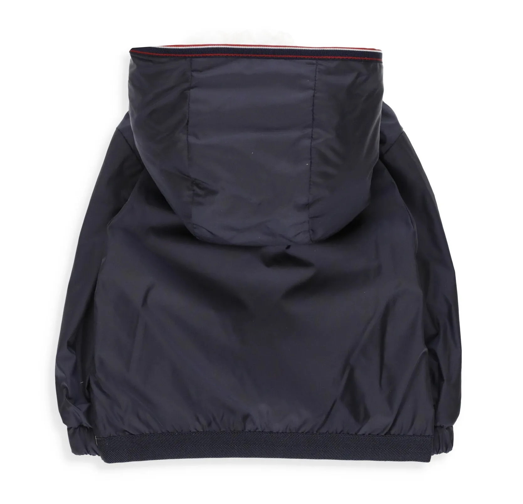 Moncler Enfant Logo Patch Zip-Up Jacket
