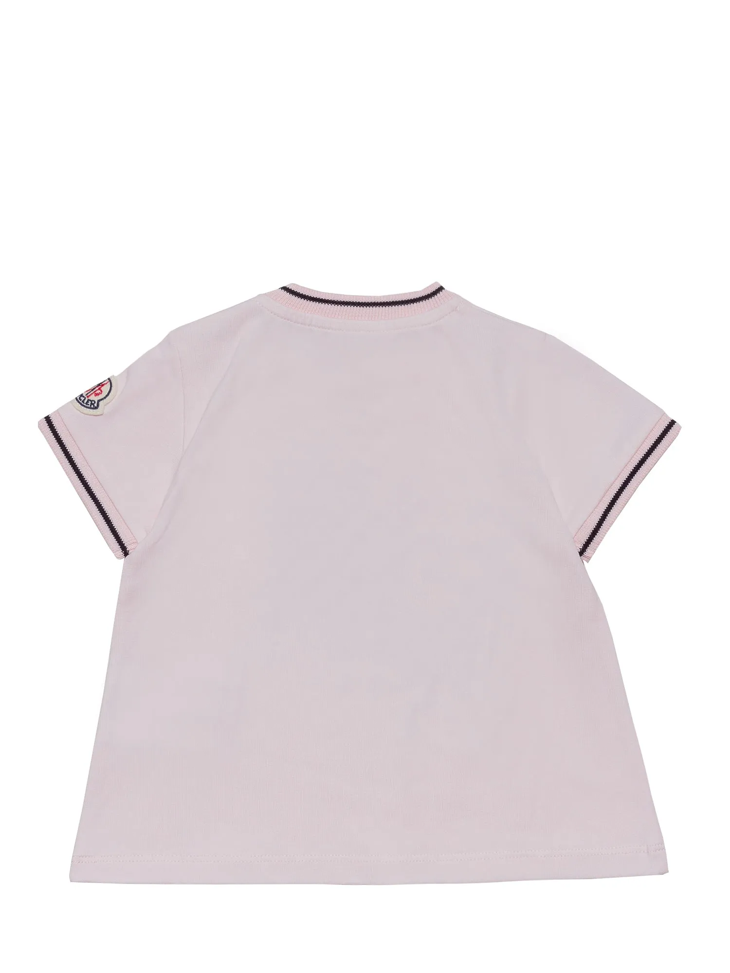 Moncler Enfant Logo Print Crewneck T-Shirt