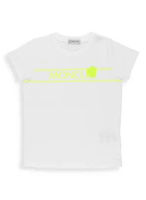Moncler Enfant Logo Print T-Shirt