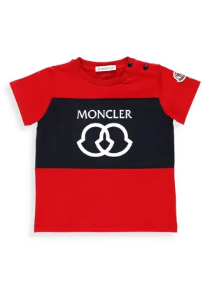 Moncler Enfant Logo Print T-Shirt