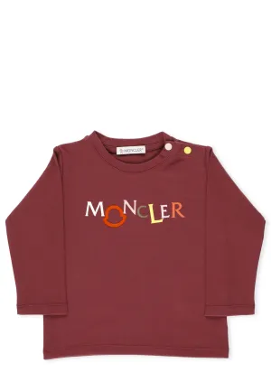 Moncler Enfant Logo Print T-Shirt