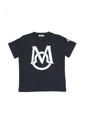 Moncler Enfant Logo Printed T-Shirt