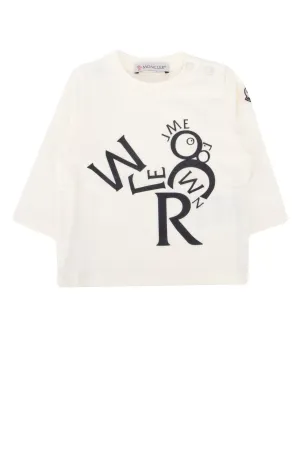 Moncler Enfant Logo Rooster Printed T-Shirt