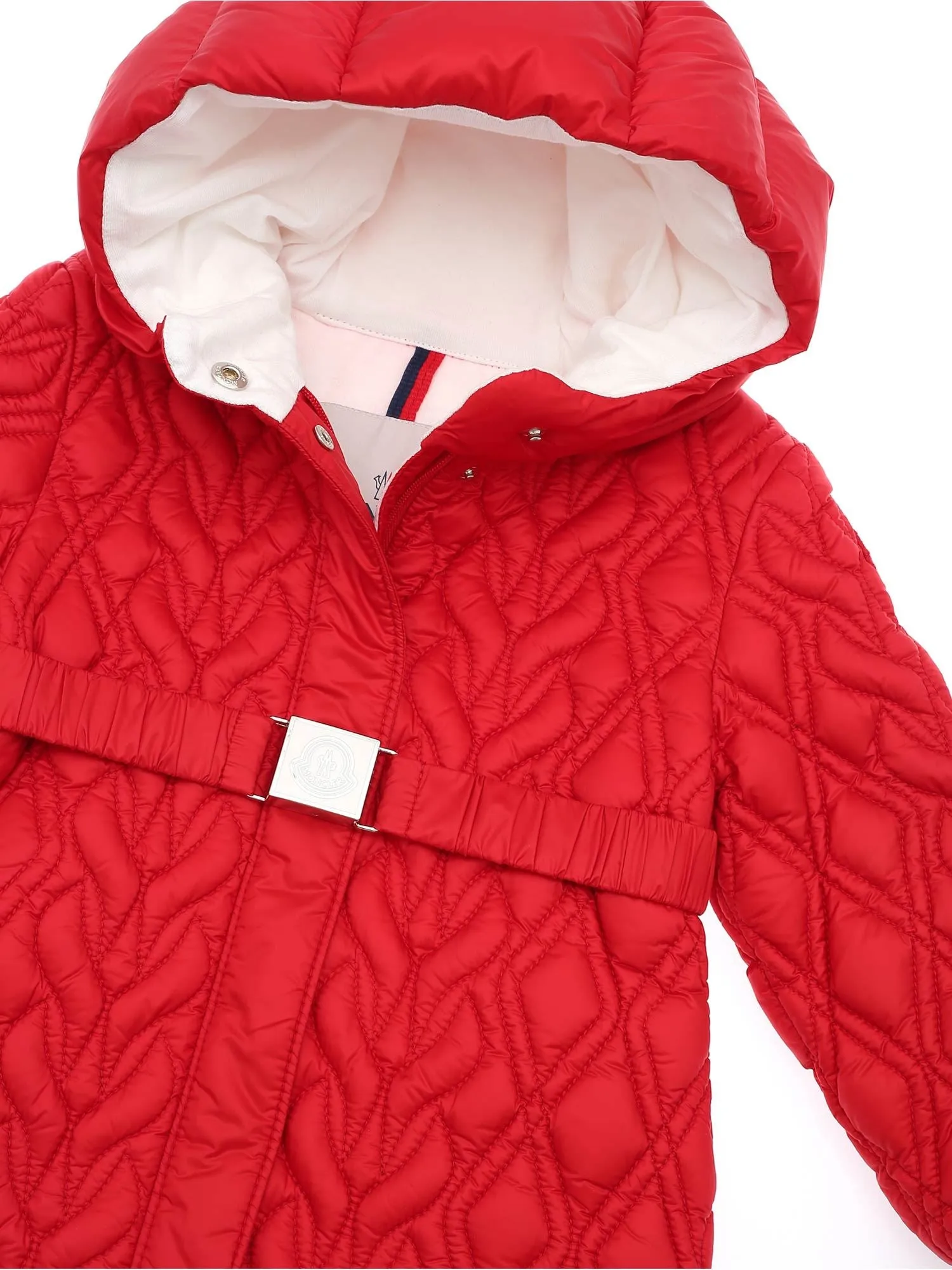Moncler Enfant Quilted Hooded Down Jacket