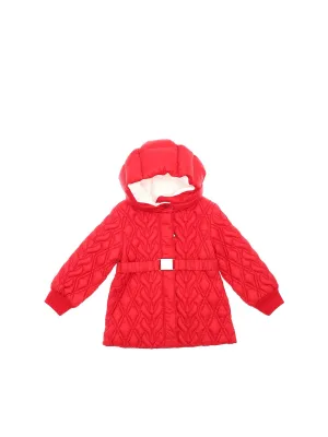 Moncler Enfant Quilted Hooded Down Jacket
