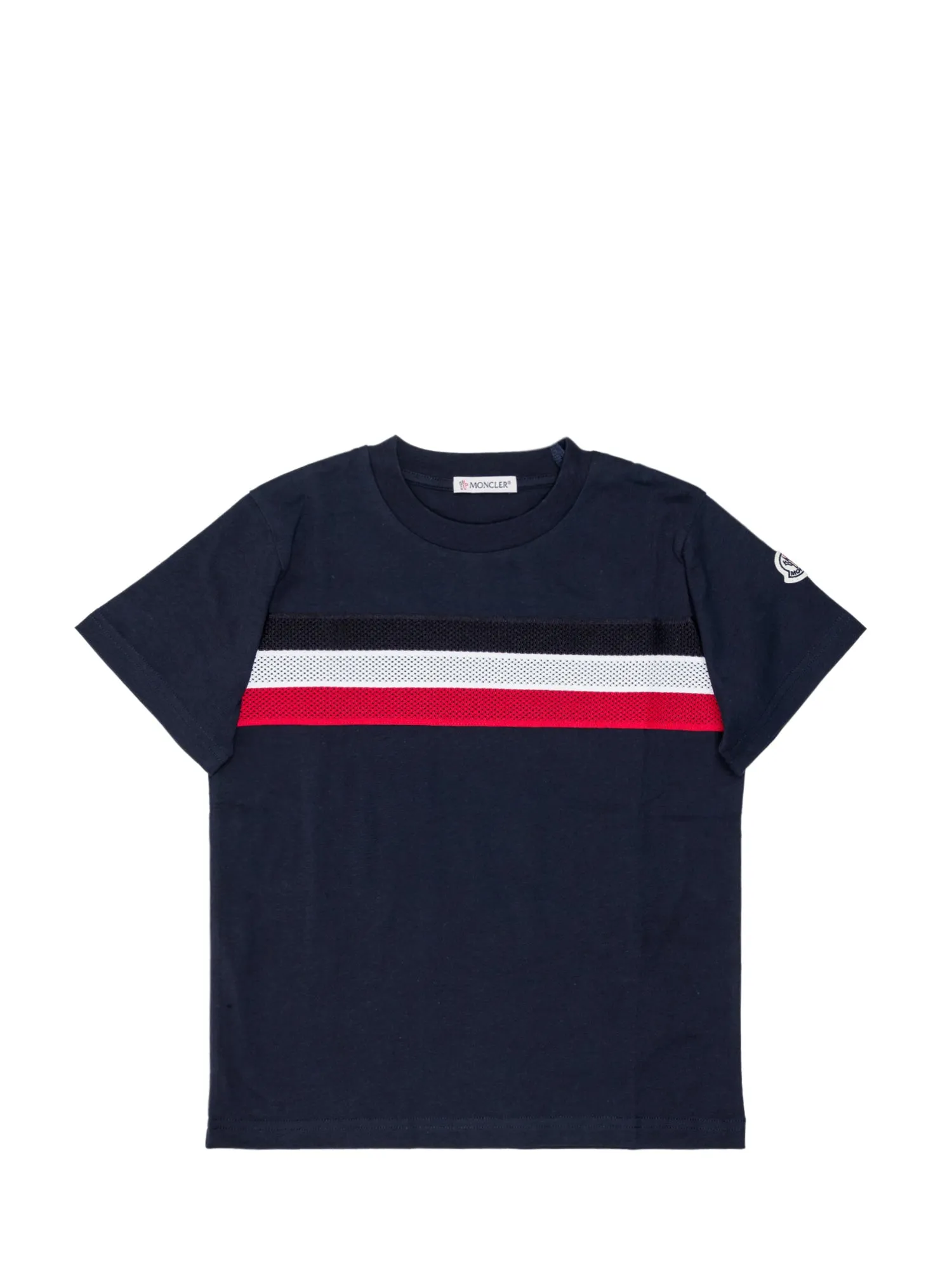Moncler Enfant Stripe Detail T-Shirt